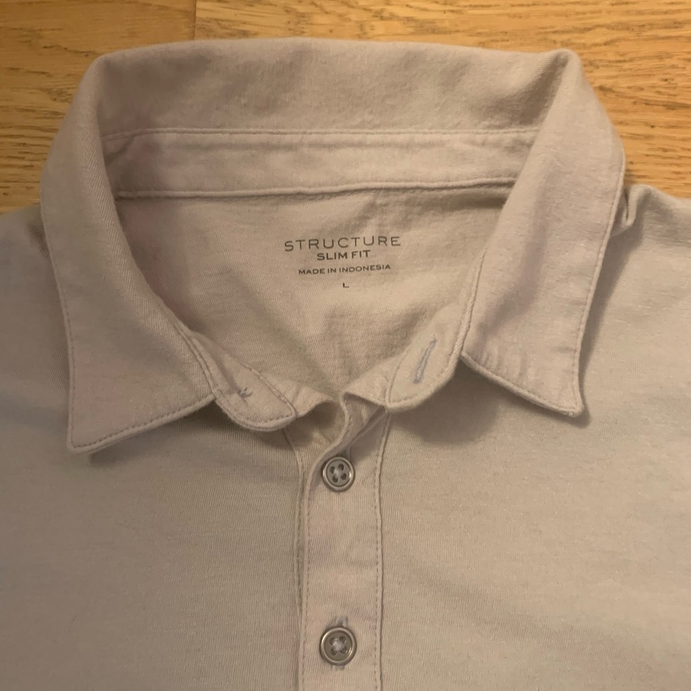 Structure Slim Fit Polo - Picture 2 of 4